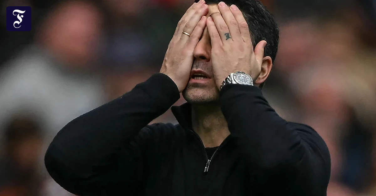 Premier League: Arsenal strauchelt auf dem Weg zum Titel in England