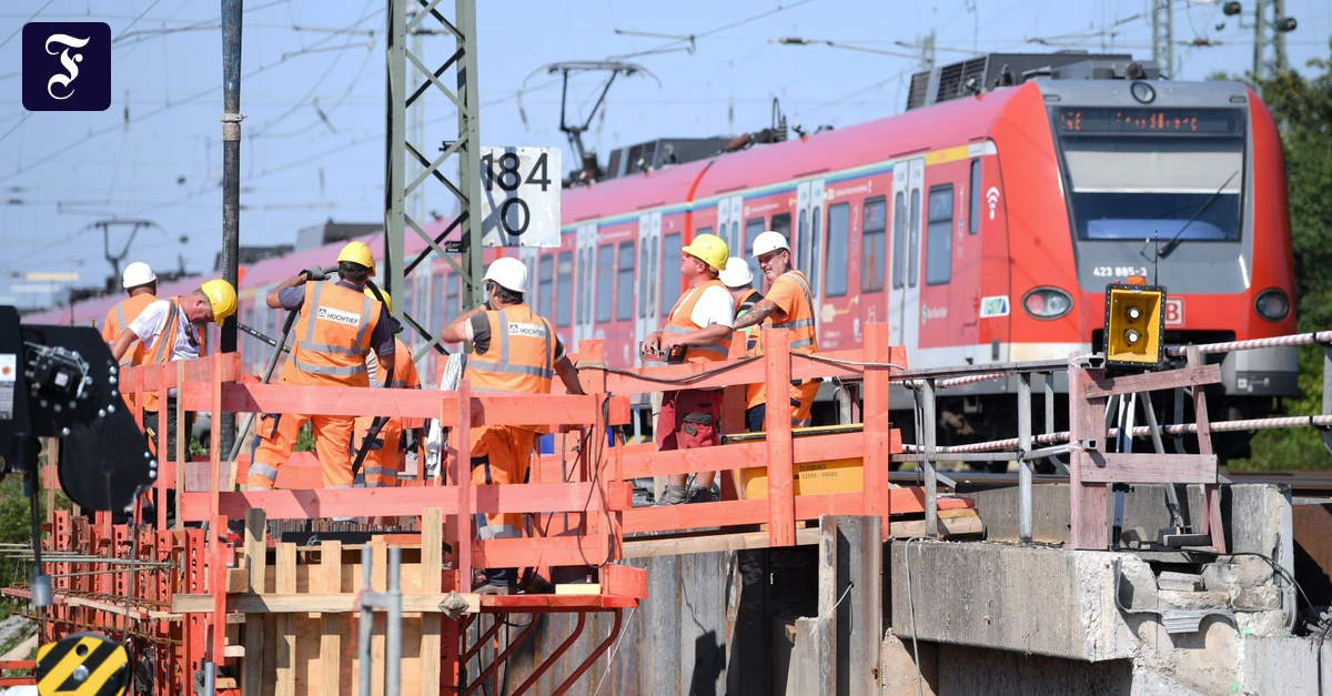 26.000 Baustellen: Schienennetz in Hessen ist in besonders schlechtem Zustand