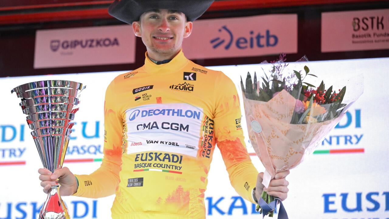 Cyclisme : Paul Seixas remporte le Tour du Pays basque, première victoire française depuis 19 ans