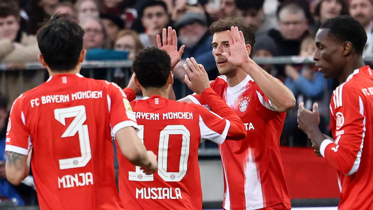 FC Bayern gewinnt bei St. Pauli: Jetzt sind es schon 105 Tore