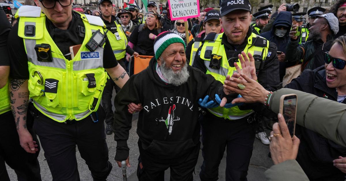 Près de cent de manifestants soutenant le groupe Palestine Action arrêtés à Londres