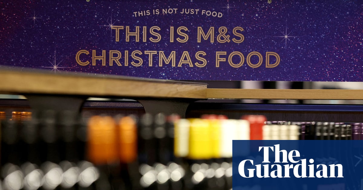 M&S Christmas food sales soar but clothing suffers from cyber-attack fallout