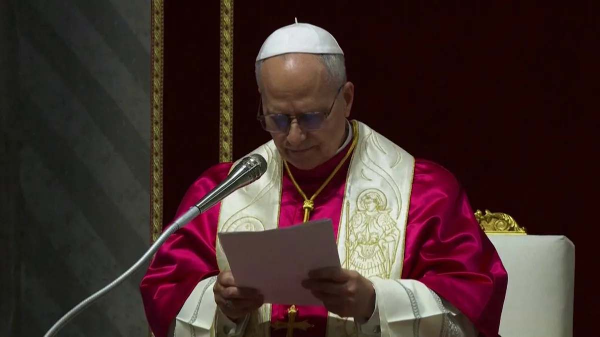 Pope Leo urges world leaders to reject war and negotiate peace