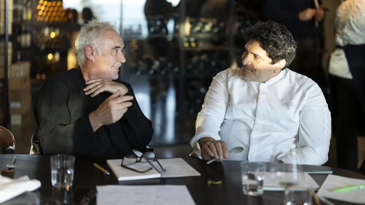 
                                          Ferran Adrià se estrena como 'curador' gastronómico en el restaurante Mirazur de Mauro Colagreco
                                      