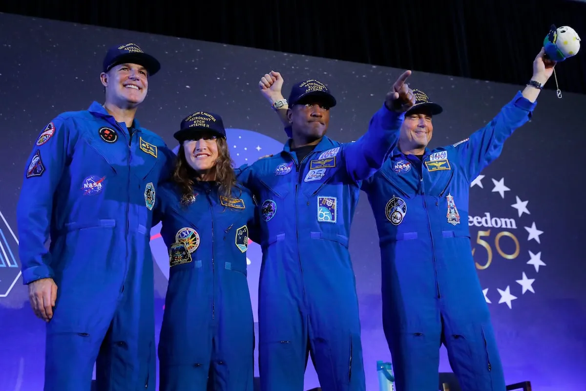 Los astronautas del Artemis 2 hablan tras reunirse con su familias en Houston: “Es lo más especial que pasará jamás en mi vida”