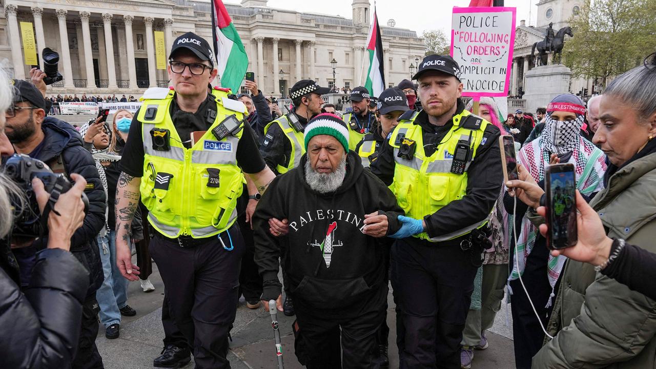Mehr als 500 Festnahmen bei pro-palästinensischer Demo in London