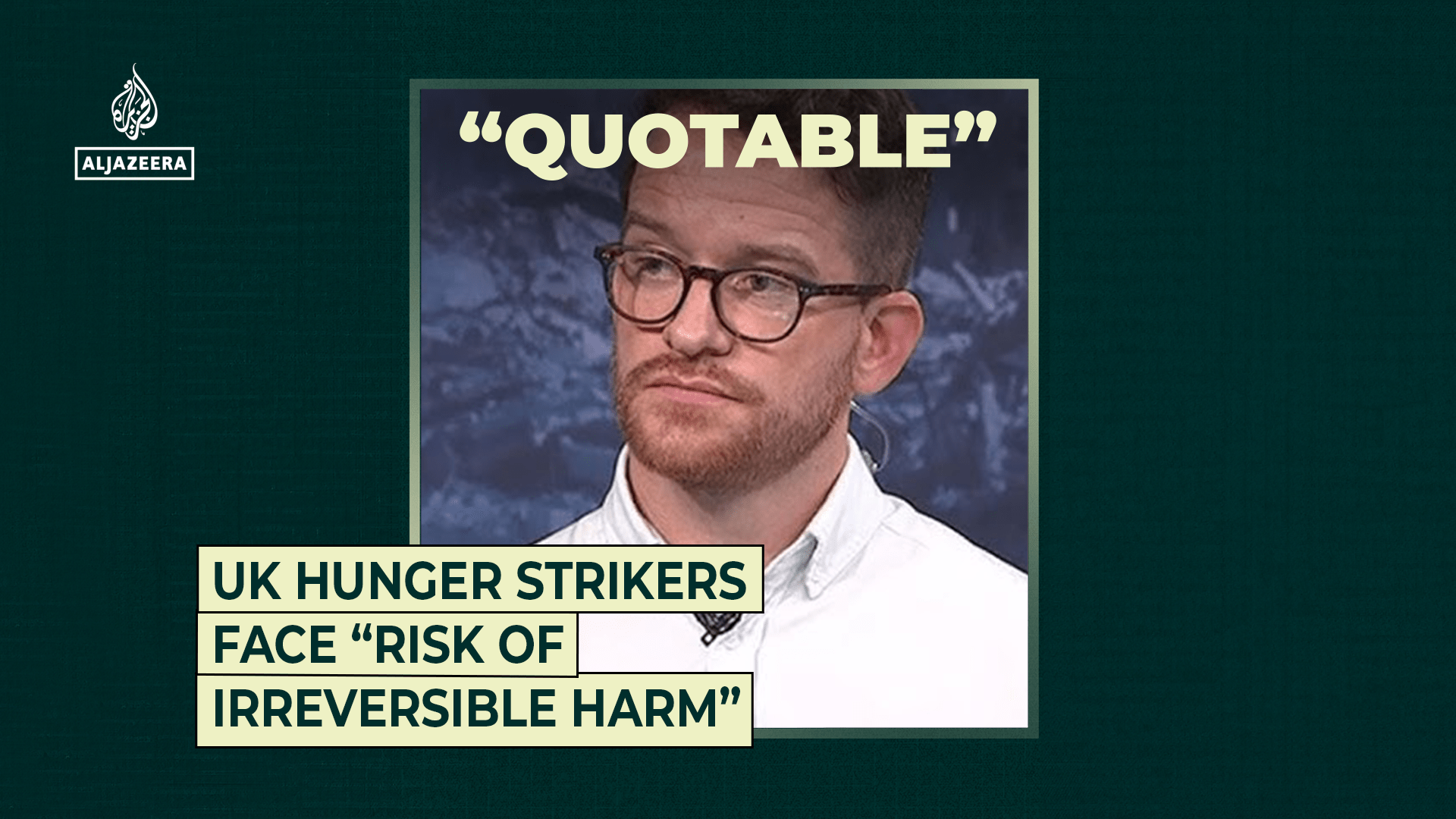 UK hunger strikers face “risk of irreversible harm”