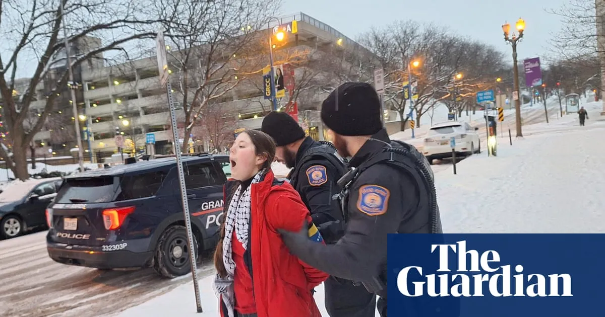 US protester arrested after TV interview says she was targeted due to Venezuela trip