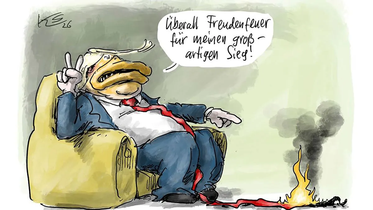 Cartoons der Woche von Thomas Plaßmann, Klaus Stuttmann, Leonard Riegel