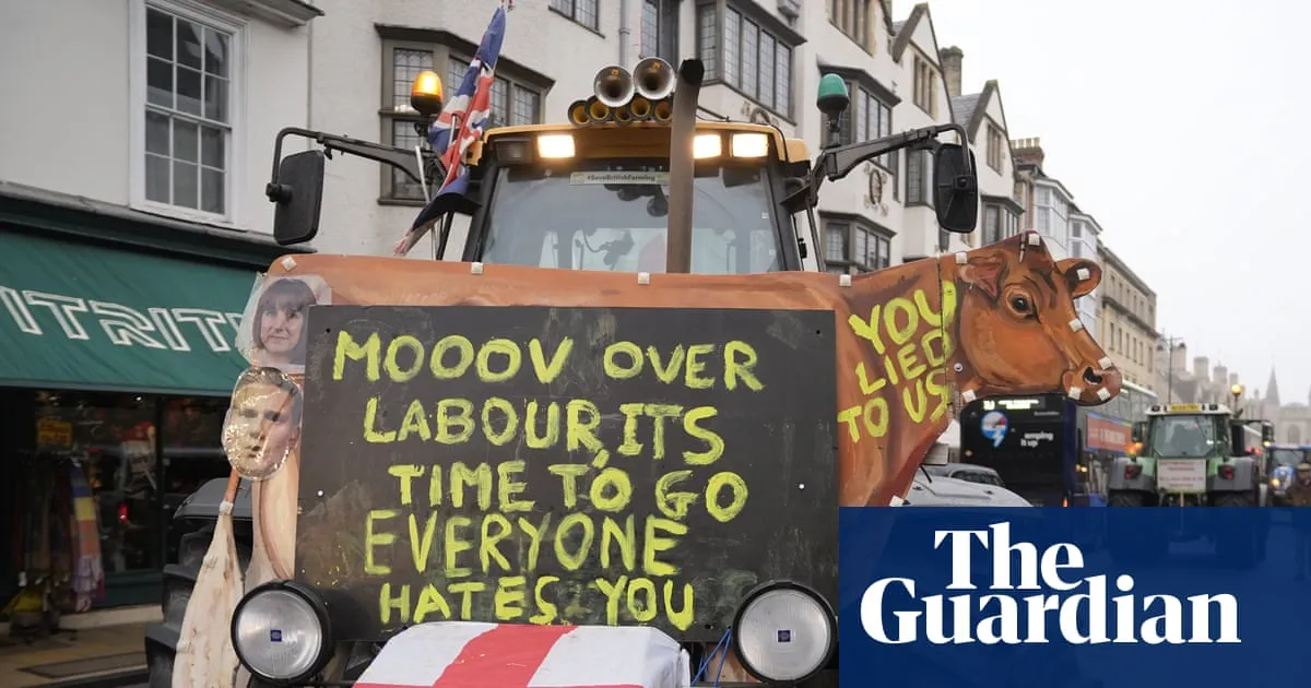 ‘They are going after everything rural’: inheritance tax U-turn does little to dampen farmers’ anger at Labour