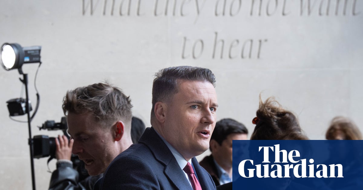 Wes Streeting attacks Trump’s ‘outrageous’ Iran war rhetoric