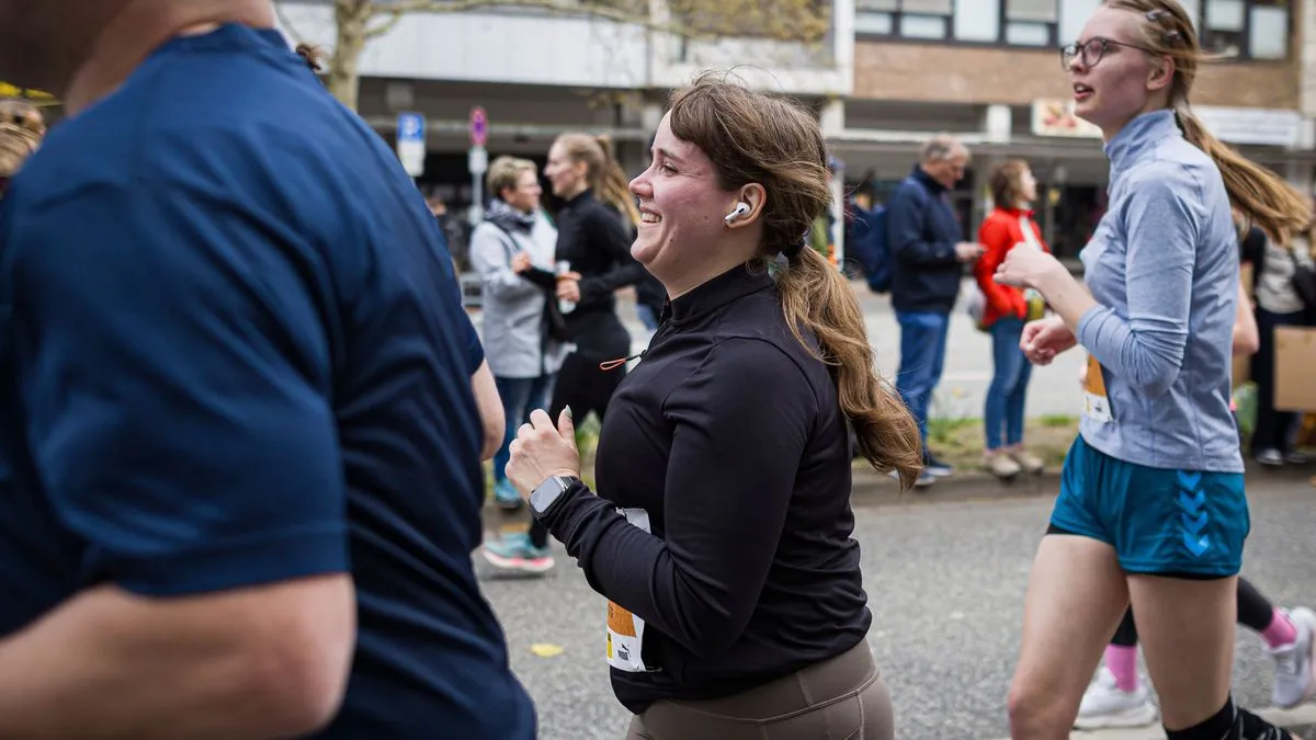 Ricarda Lang ist einen Halbmarathon in Hannover gelaufen