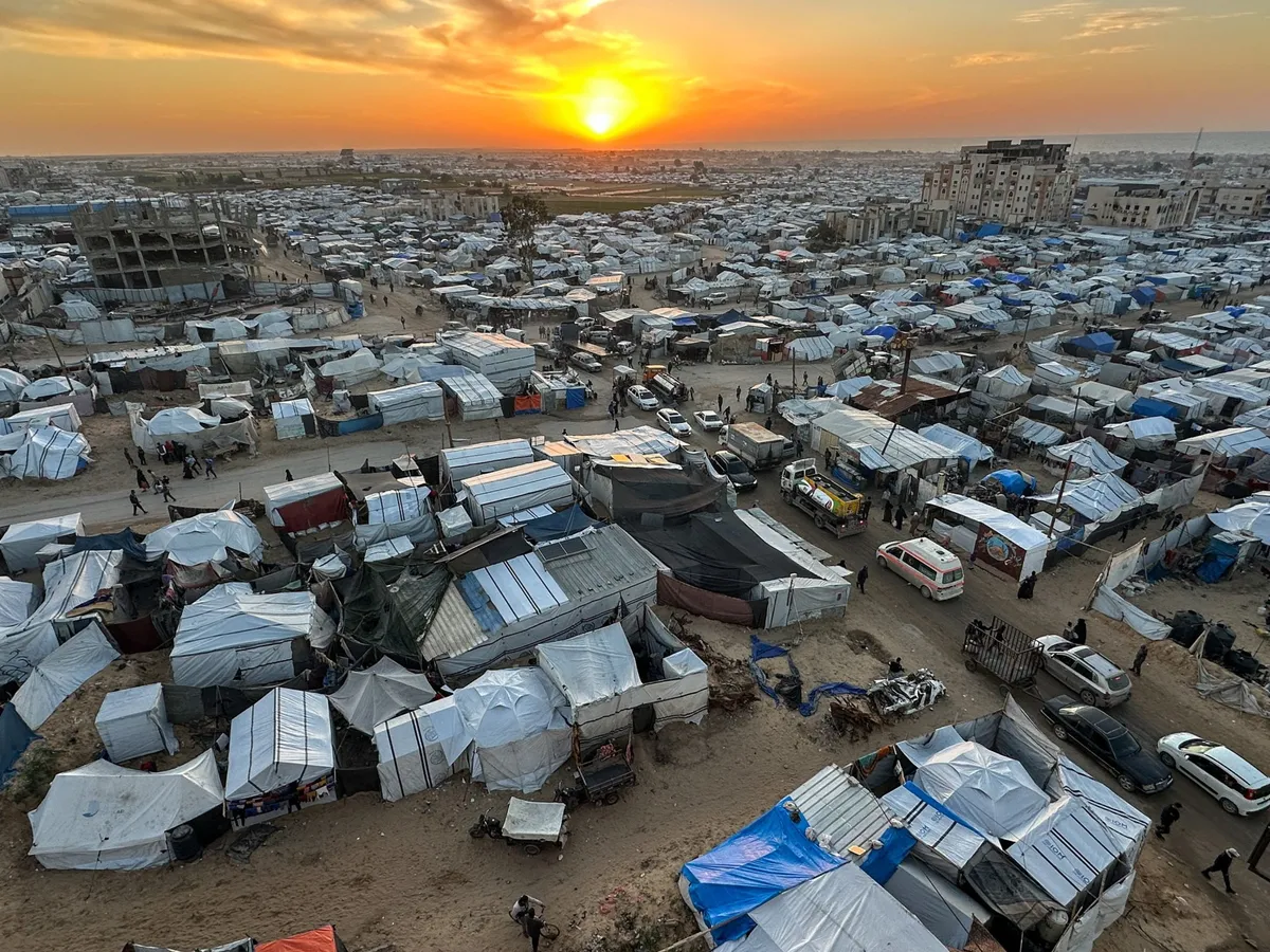 Israeli attack on Gaza tent kills at least three Palestinians