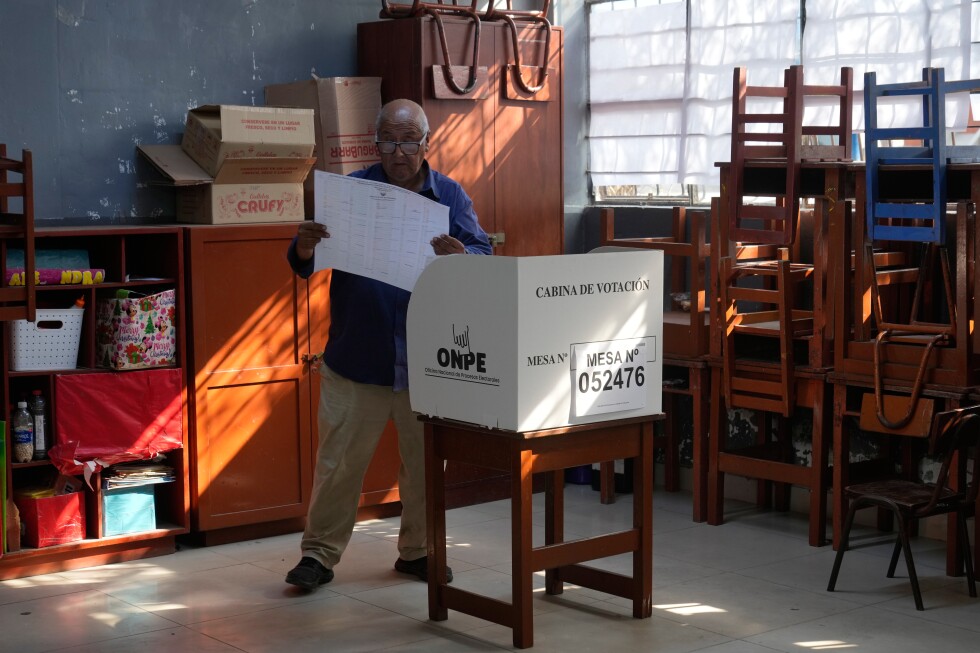Peru’s voters face choice of 35 contenders for ninth president in 10 years