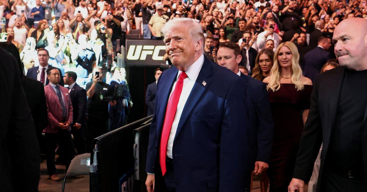 Donald Trump assiste à un combat de l’UFC en pleines négociations entre l’Iran et les États-Unis au Pakistan