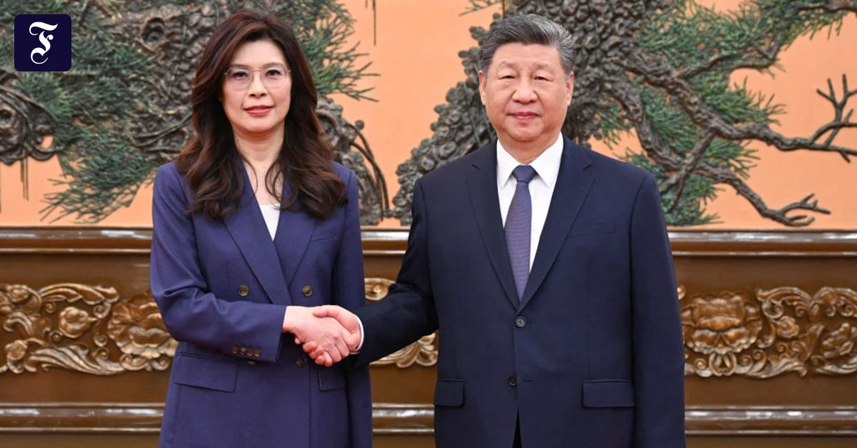 Taiwans Opposition zu Gast: Ein Gewinn für China