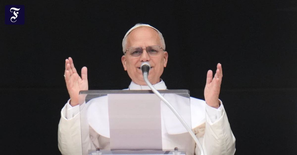 Papst Leo XIV.: „Haltet ein! Es ist Zeit für den Frieden“