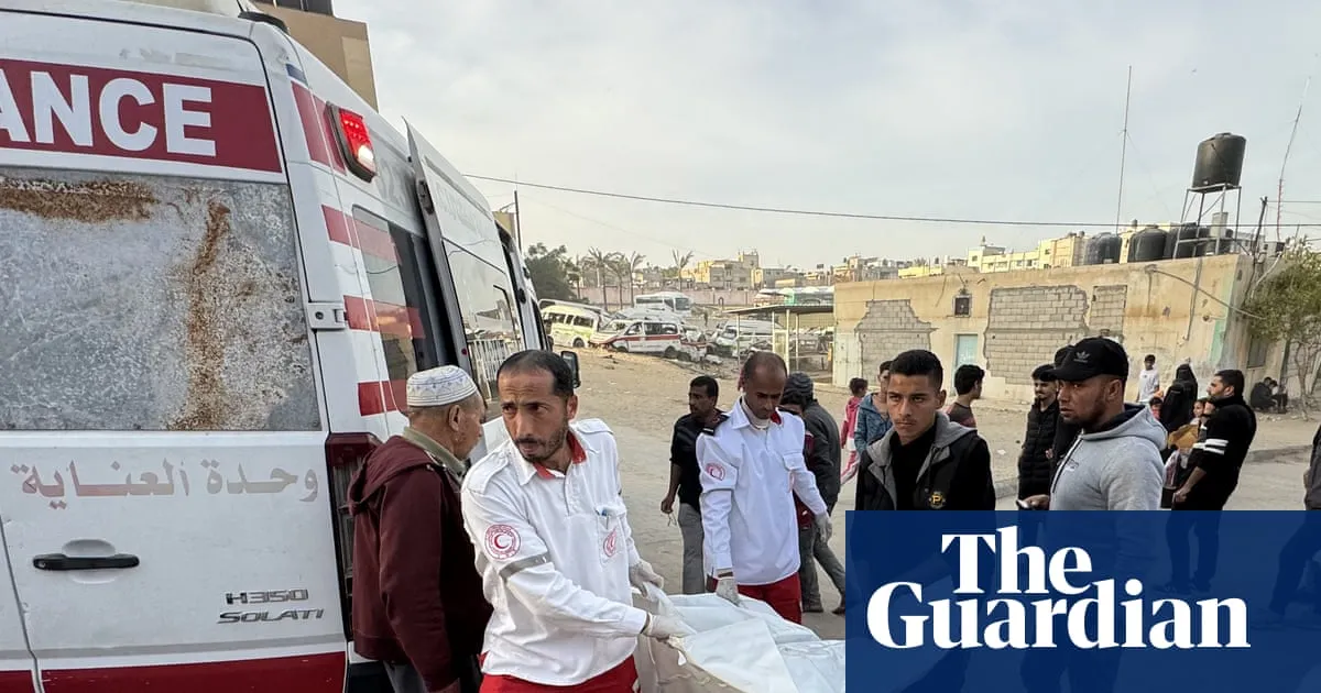 At least 13 killed in Israeli strikes on Gaza, including five children, civil defence agency says