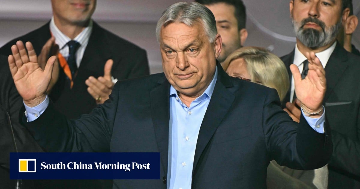 Orbán concedes defeat as Hungarian voters deliver sweeping rebuke to 16-year rule