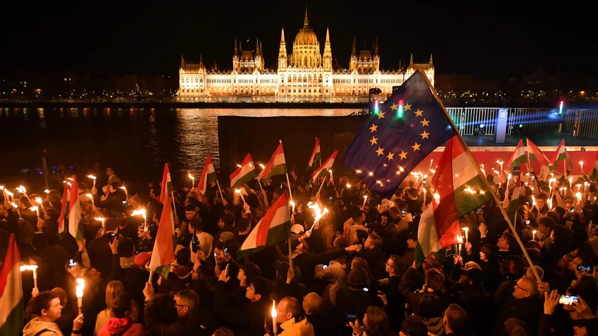 Aufatmen in Berlin und Brüssel nach Magyars Wahlsieg in Ungarn