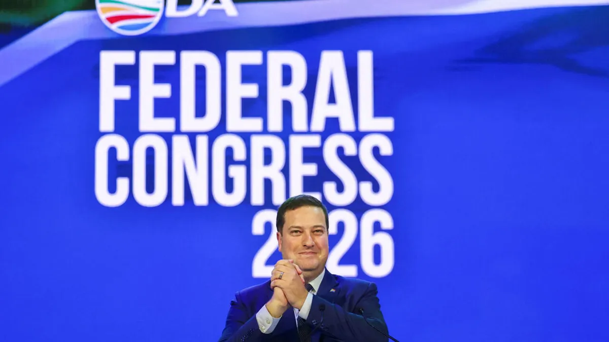 Afrique du Sud: Geordin Hill-Lewis, nouveau leader du parti l'Alliance démocratique