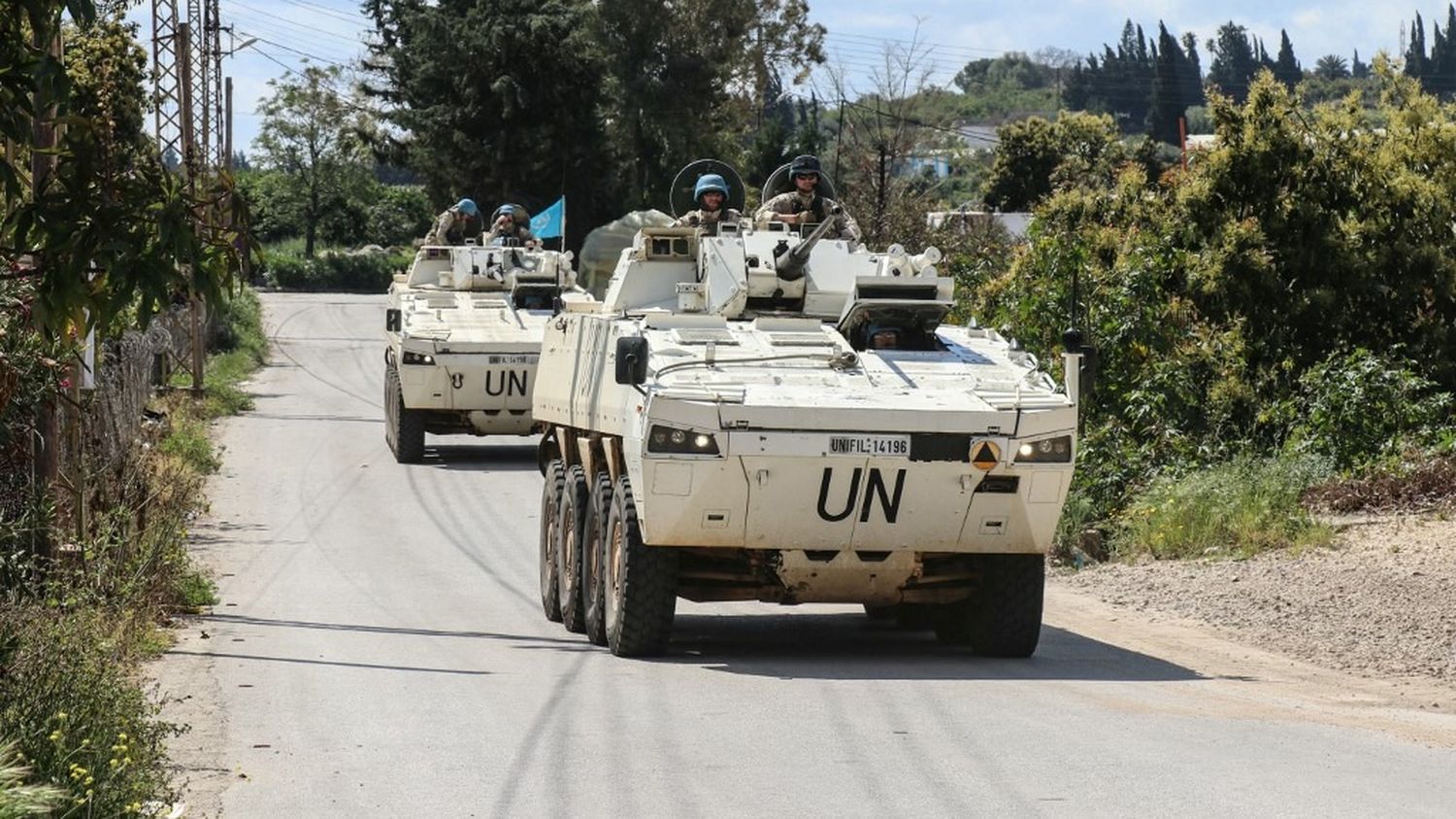 Des soldats israéliens ont percuté des véhicules de l'ONU dans le sud du Liban