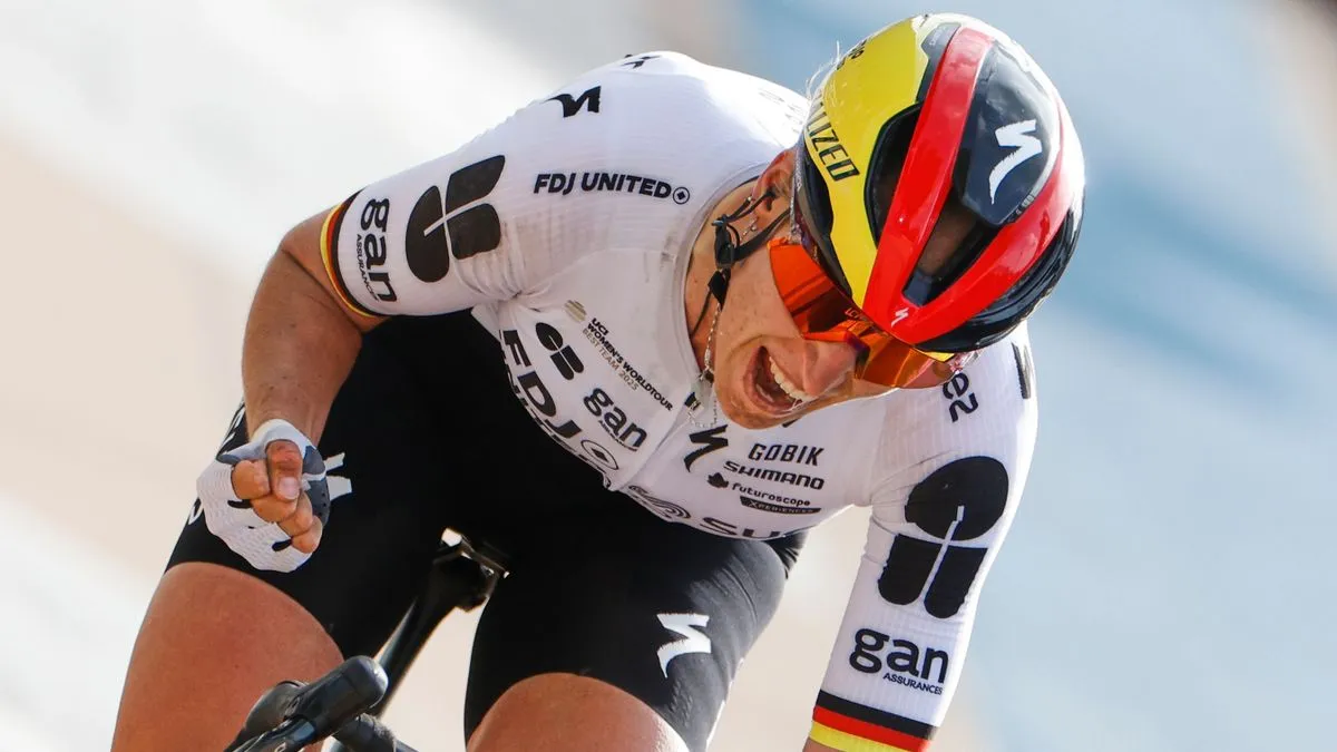 Radsport: »Sie ist ein Monster« – Franziska Koch gewinnt als erste deutsche Frau bei Paris-Roubaix