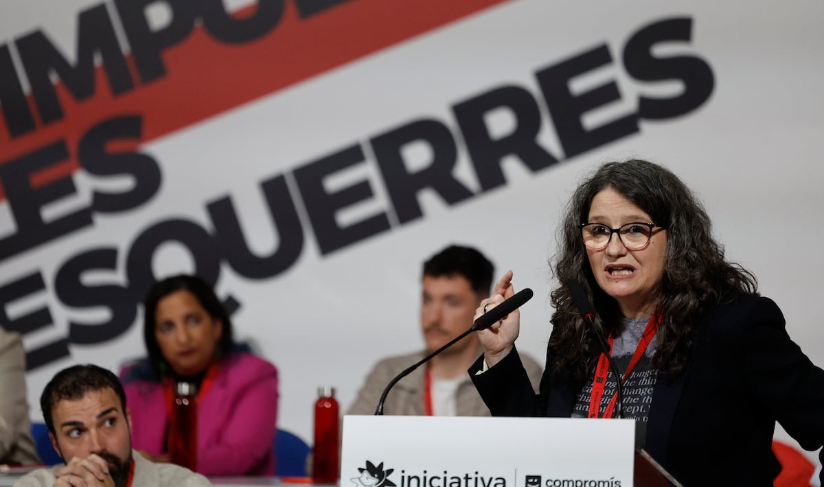 Irene Montero, Mónica Oltra, Sira Rego y Rosangela da Silva, juntas este jueves en un acto en Valencia 