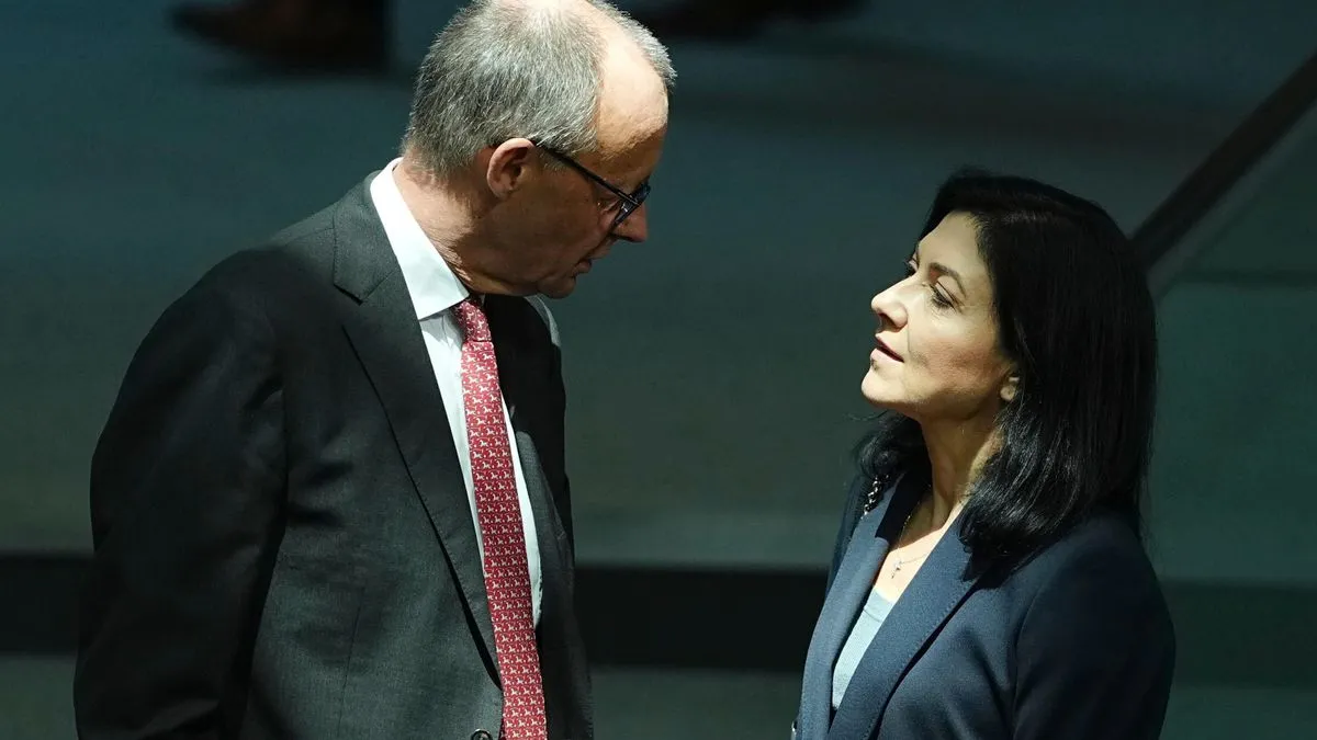 Friedrich Merz und Katherina Reiche: Machtkampf in der Energiepreis-Krise