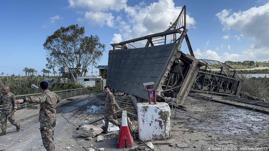 Israels Luftangriffe auf Libanons Litani-Fluss
