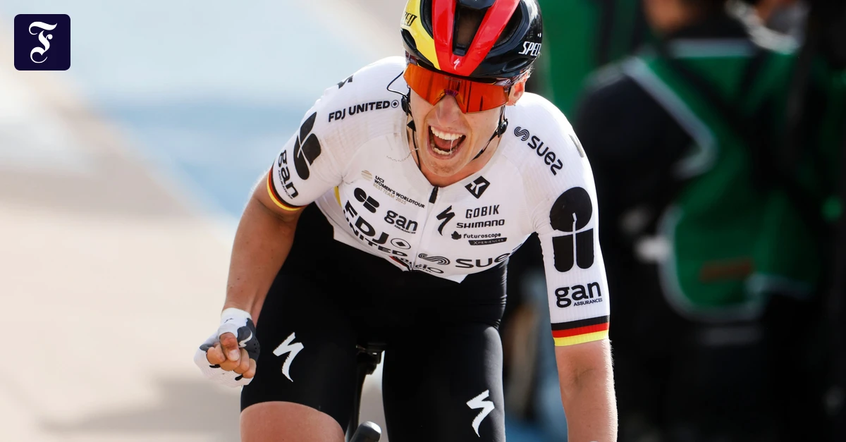 Paris-Roubaix-Siegerin: Franziska Kochs Fahrt aus dem Schatten ins Licht
