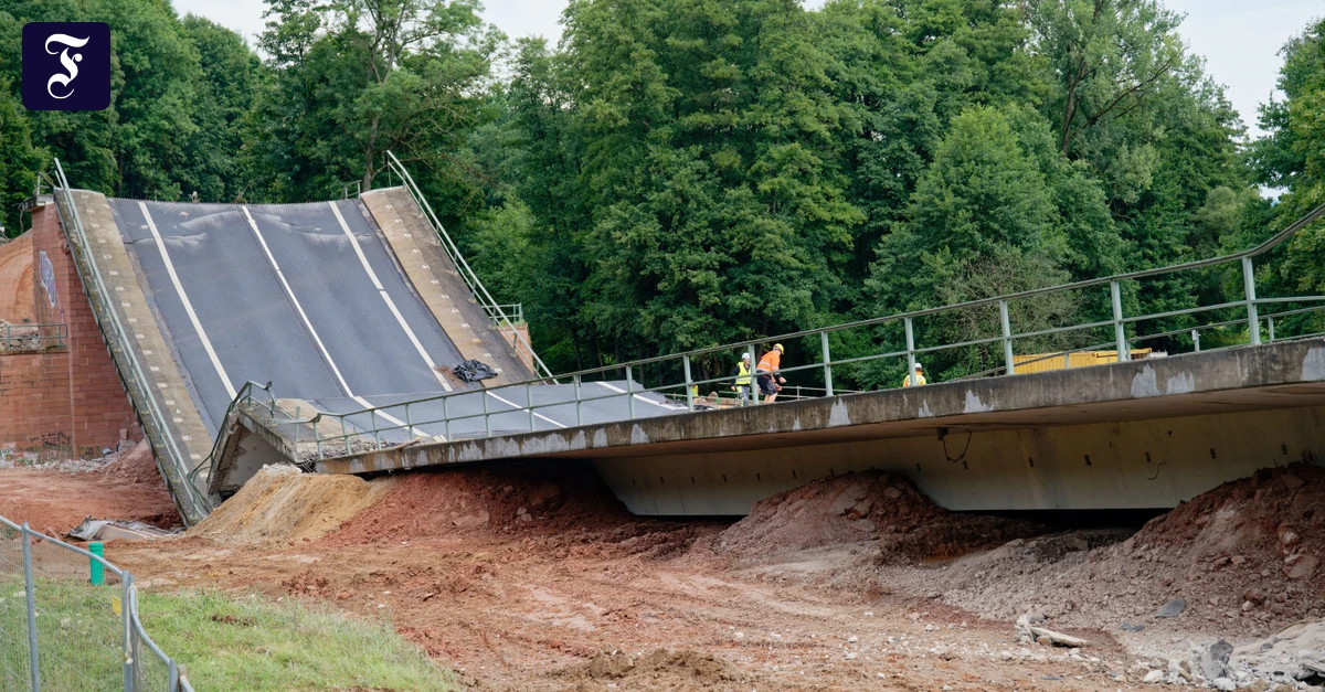 Rhein-Main-Liveblog: Neubau der Zeller Brücke im Odenwald beginnt