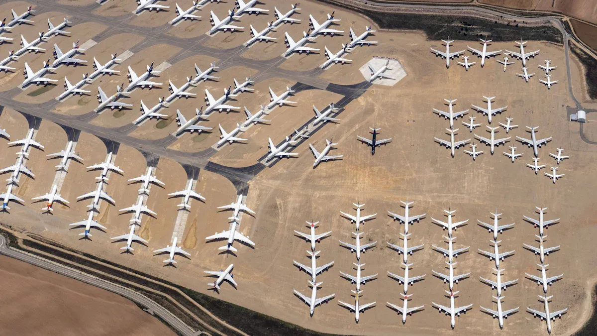 Spanien: Europas größer Parkplatz – für Flugzeuge