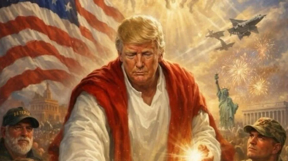 Donald Trump: US-Präsident zieht Jesus-Post nach Kritik zurück