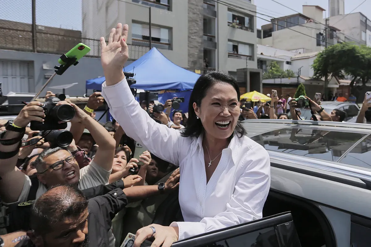 Keiko Fujimori disputará la Presidencia de Perú por cuarta vez tras triunfar en la primera vuelta