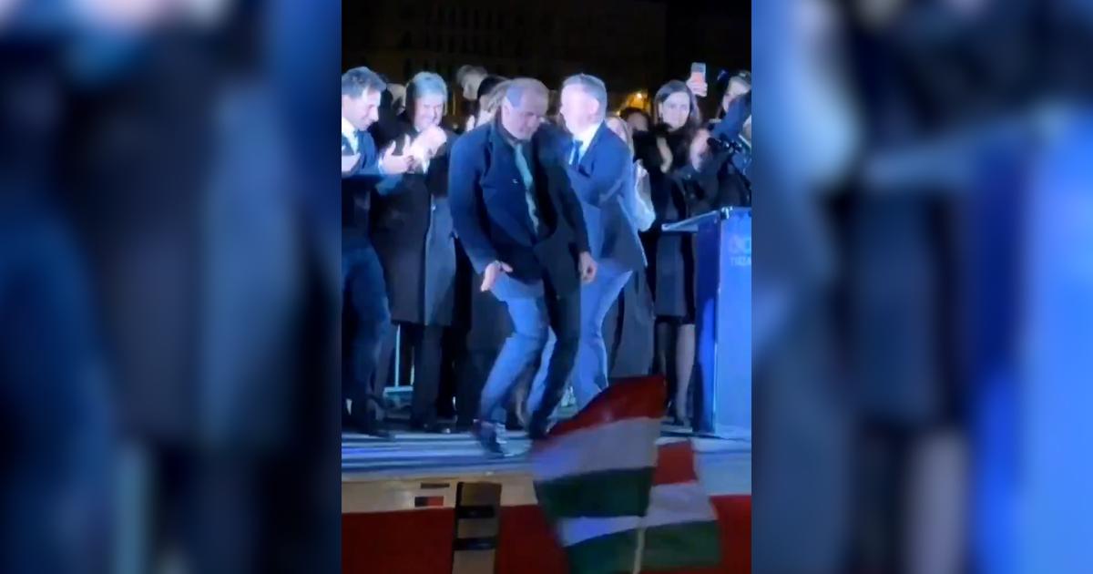Élections en Hongrie: la danse de la victoire d’un futur ministre de Péter Magyar devient virale