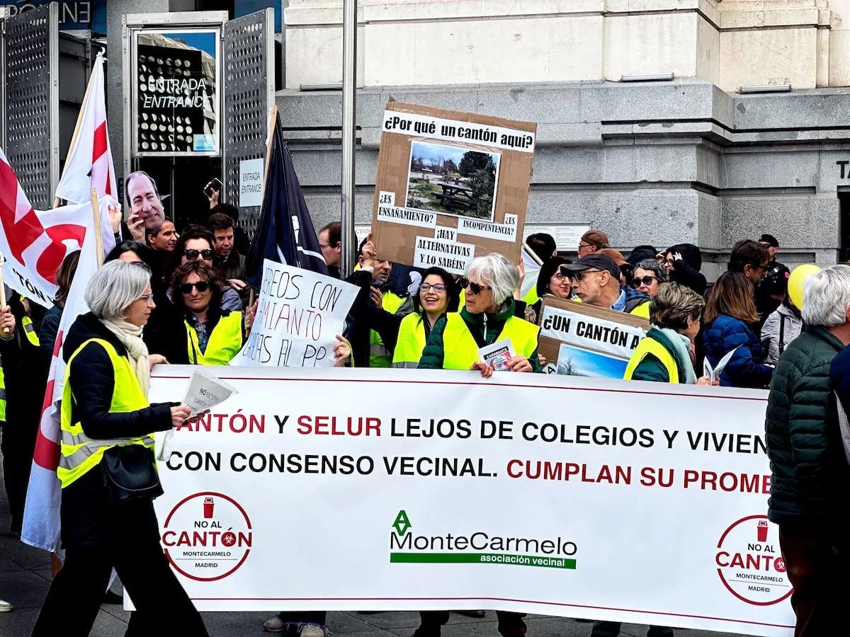 Los vecinos de Montecarmelo denuncian que el Ayuntamiento de Madrid presenta de nuevo al juez el mismo proyecto industrial del cantón