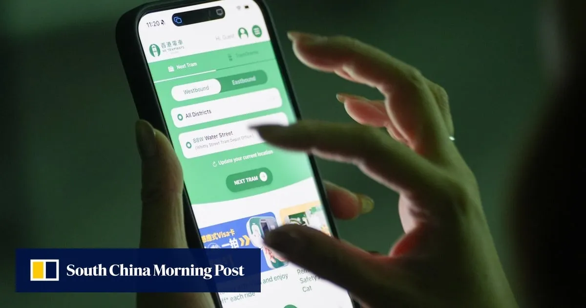Hong Kong tram operator launches real-time app, pledges no fare rise this year