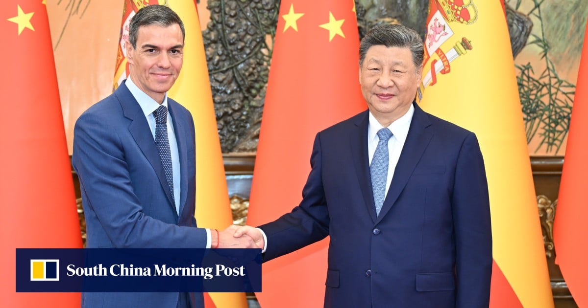 Xi calls on Spain to jointly resist ‘law of the jungle’ in a turbulent world