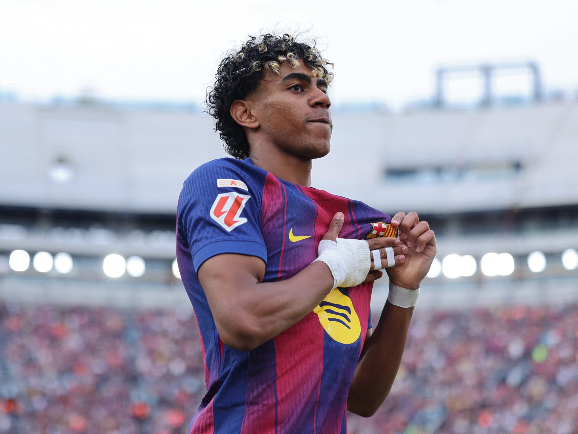 Yamal seeks inspiration from LeBron, Neymar for Champions League comeback