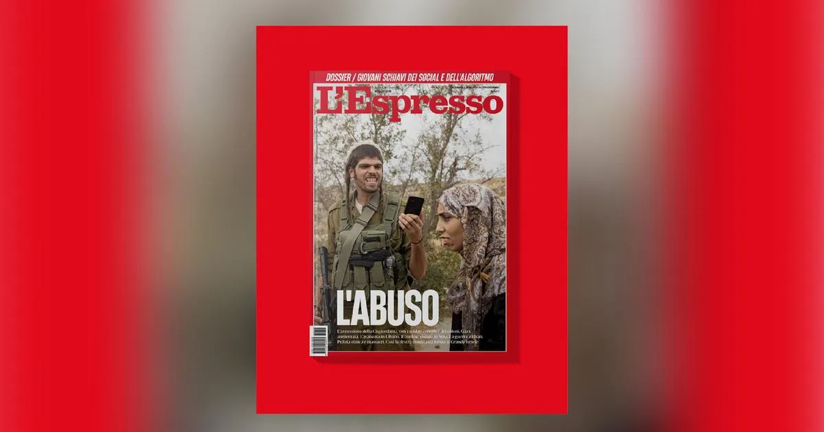 En Italie, la Une du journal l’Espresso provoque la colère de l’ambassadeur d’Israël