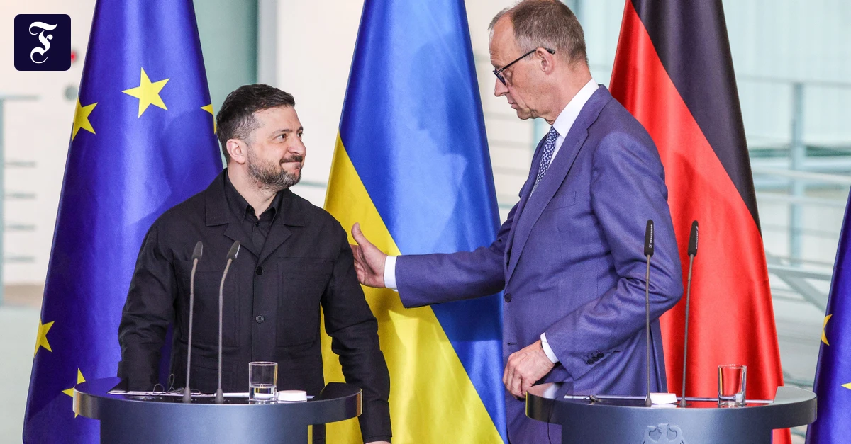 Liveblog Ukrainekrieg: Merz: Unterstützen EU-Beitritt der Ukraine