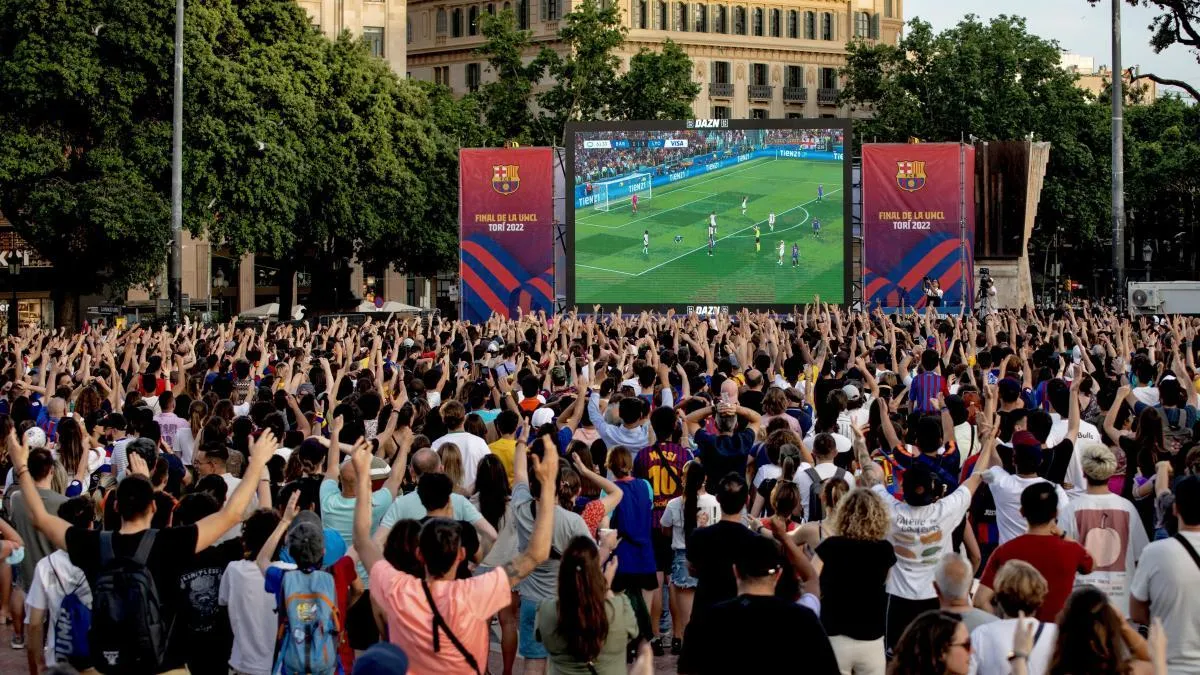 Barcelona instalará una pantalla gigante para seguir la final del Mundial “juegue quien juegue”