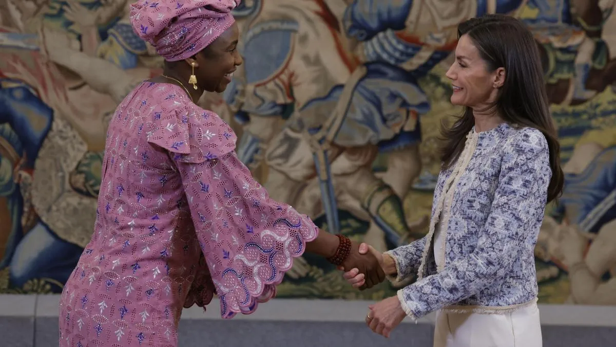 Letizia conoce la realidad de los refugiados que buscan asilo en España