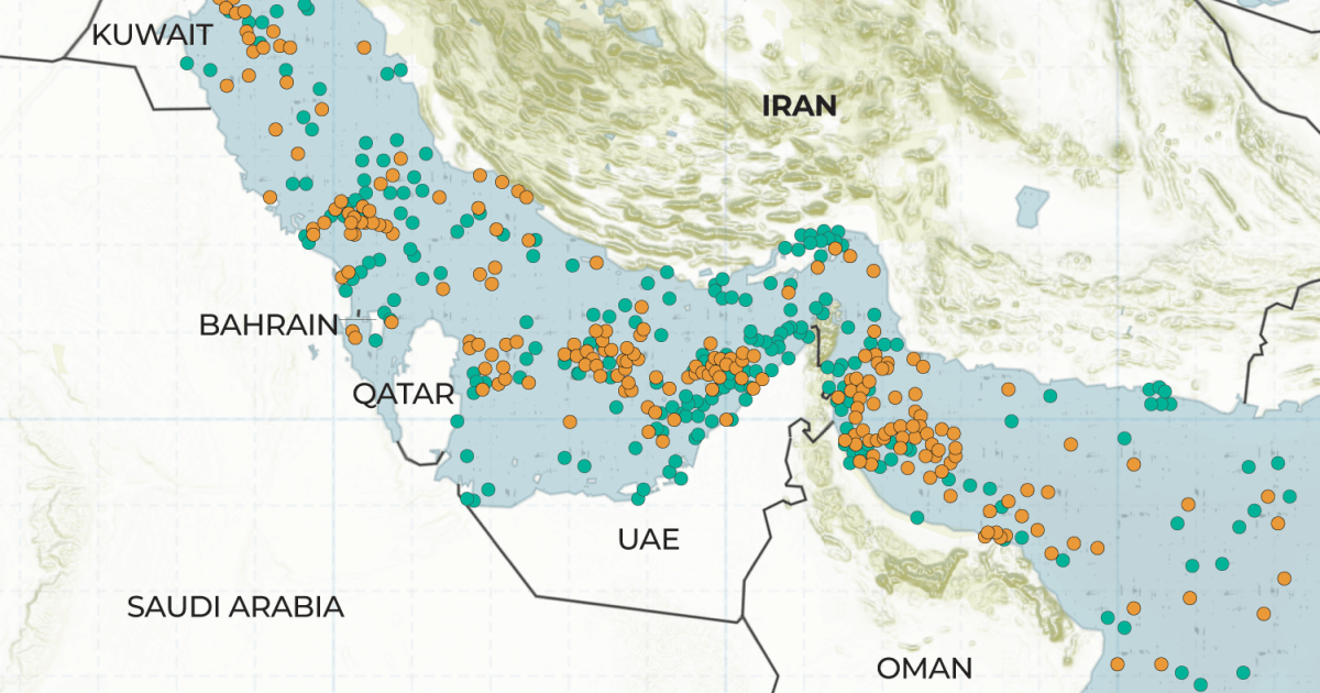 How many ships have passed the Strait of Hormuz and how many were attacked?