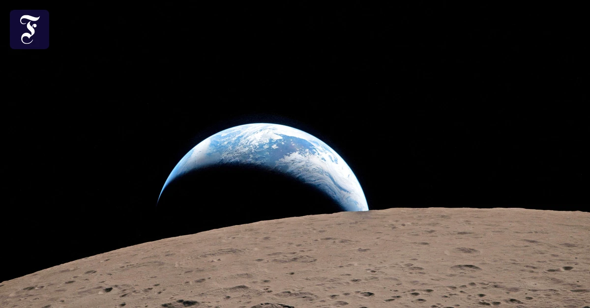 Bilder vom Mond: Sie sahen die Erde untergehen