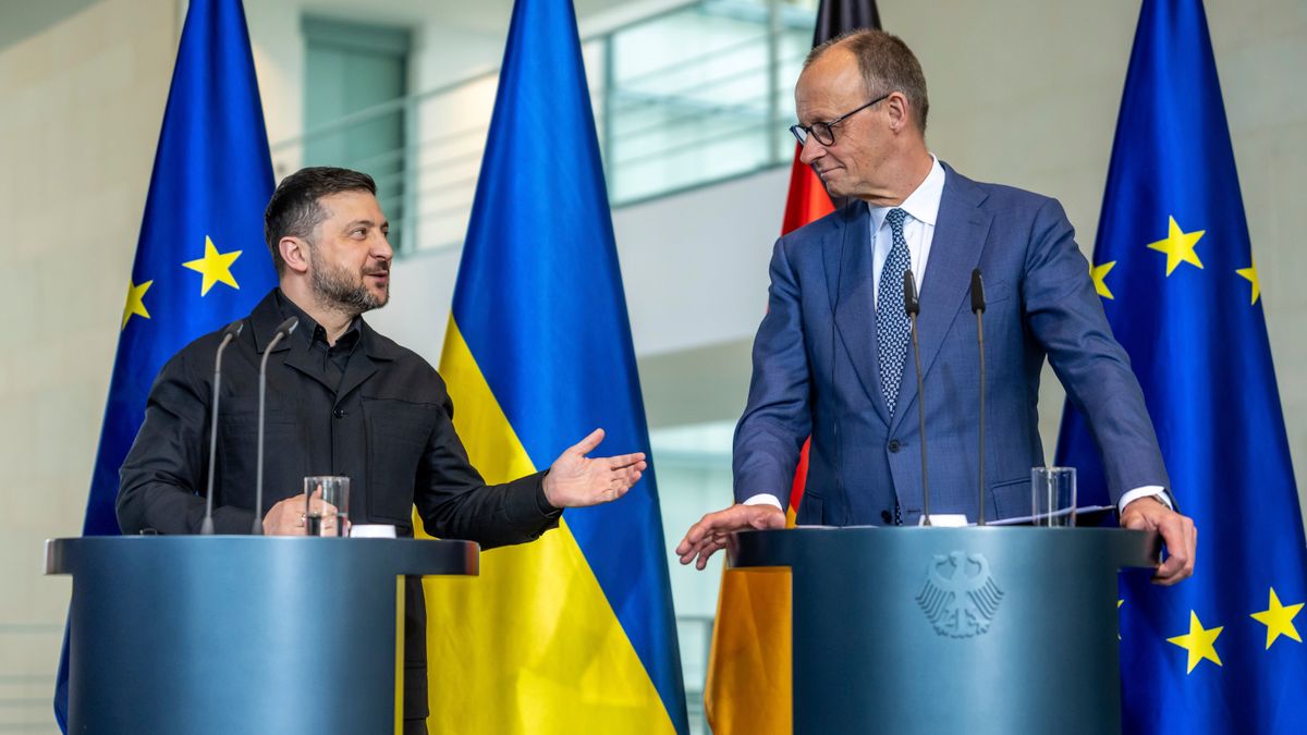 Ukraine-Krieg: Friedrich Merz dringt auf Freigabe der von Ungarn blockierten Hilfe