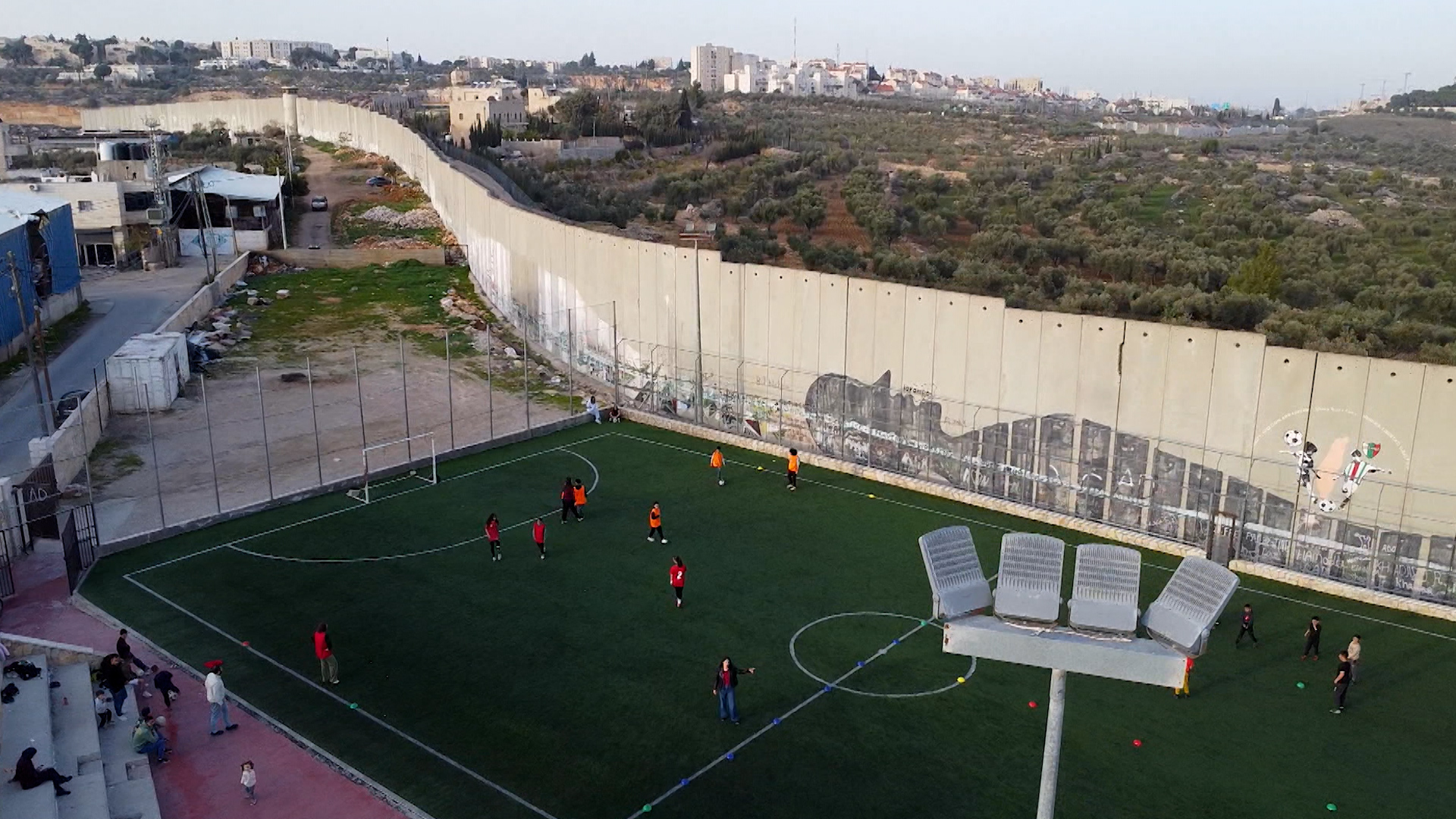 Israel issues demolition order for occupied West Bank football pitch