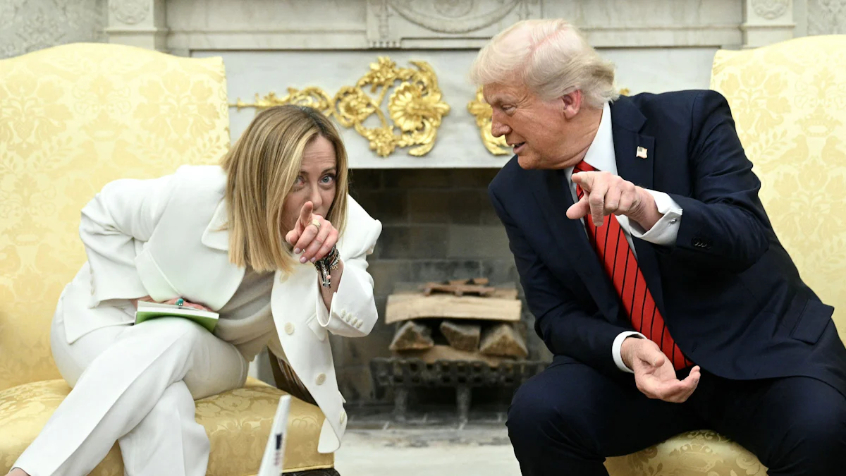 USA: Nach Streit um Papst-Polemik: Trump distanziert sich von Meloni