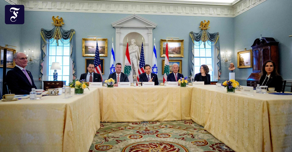 Liveblog Irankrieg: USA sprechen von „konstruktiven Gesprächen“ zwischen Israel und Libanon